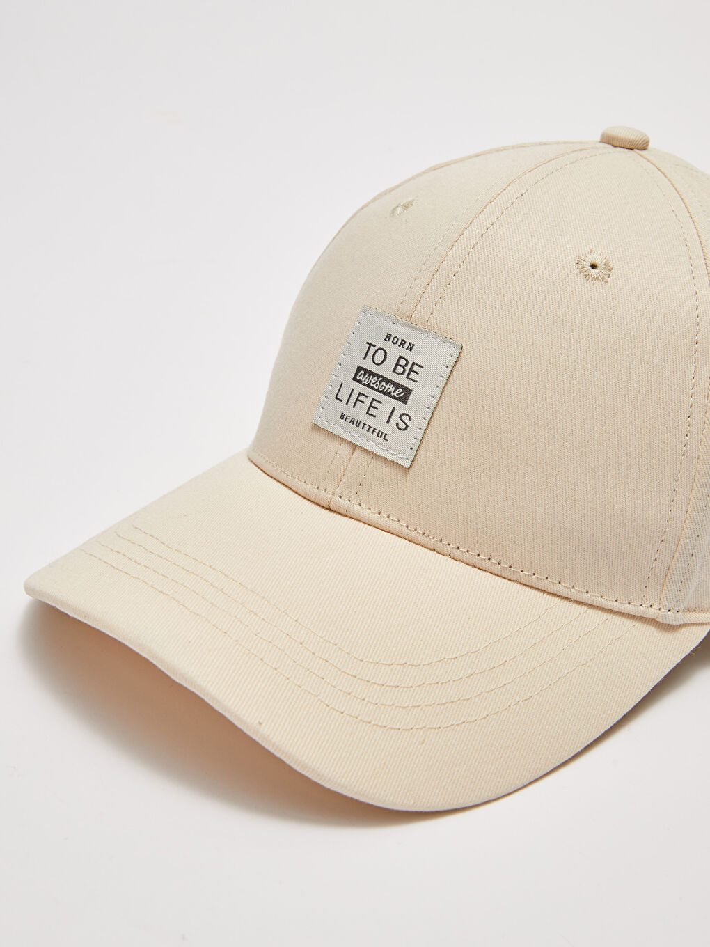 Label Printed Women's Cap Hat-4