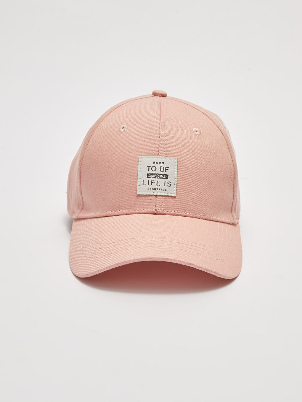 Label Printed Women's Cap Hat-4