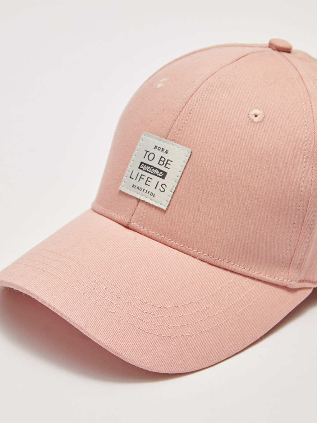 Label Printed Women's Cap Hat-5