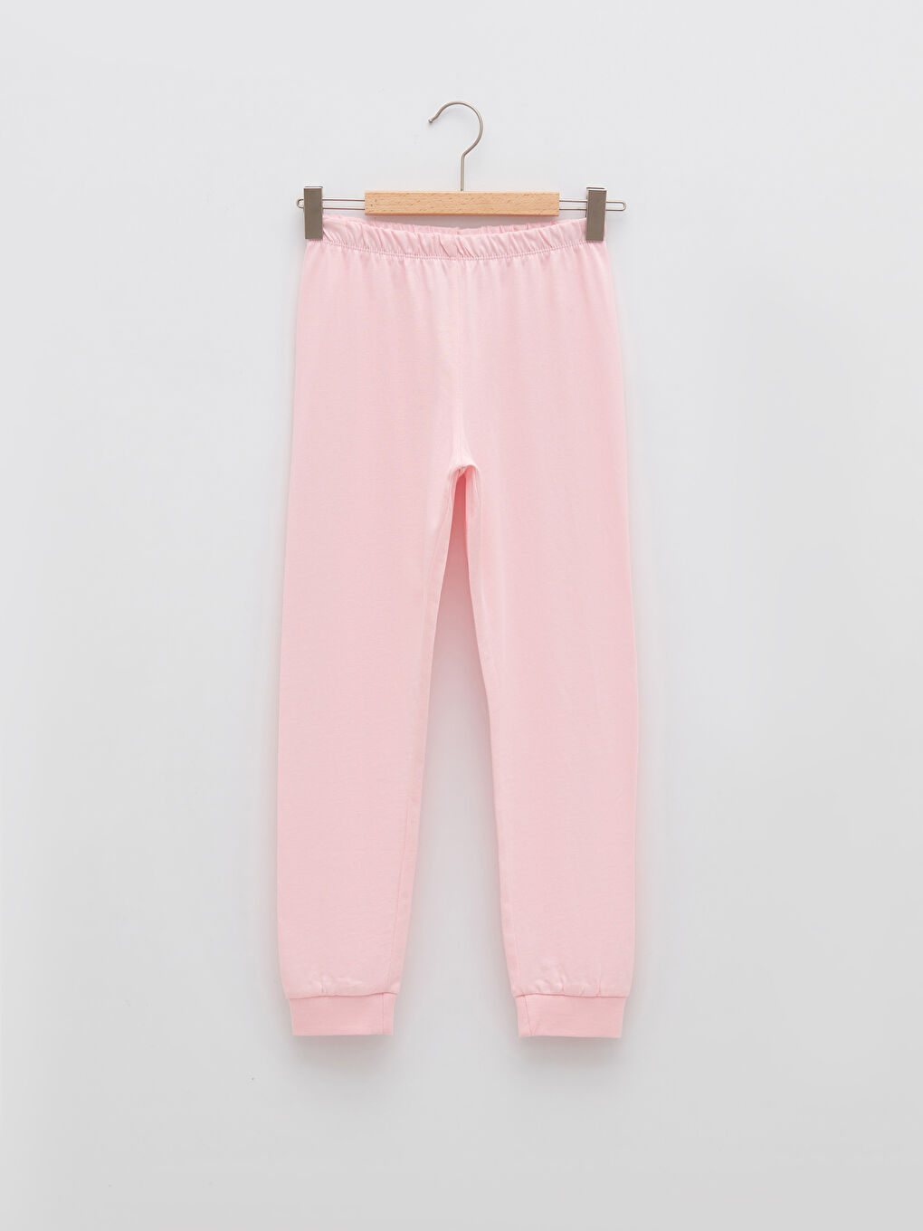 Gri Bisiklet Yaka Baskılı Kısa Kollu Kız Çocuk Pijama Takımı-3