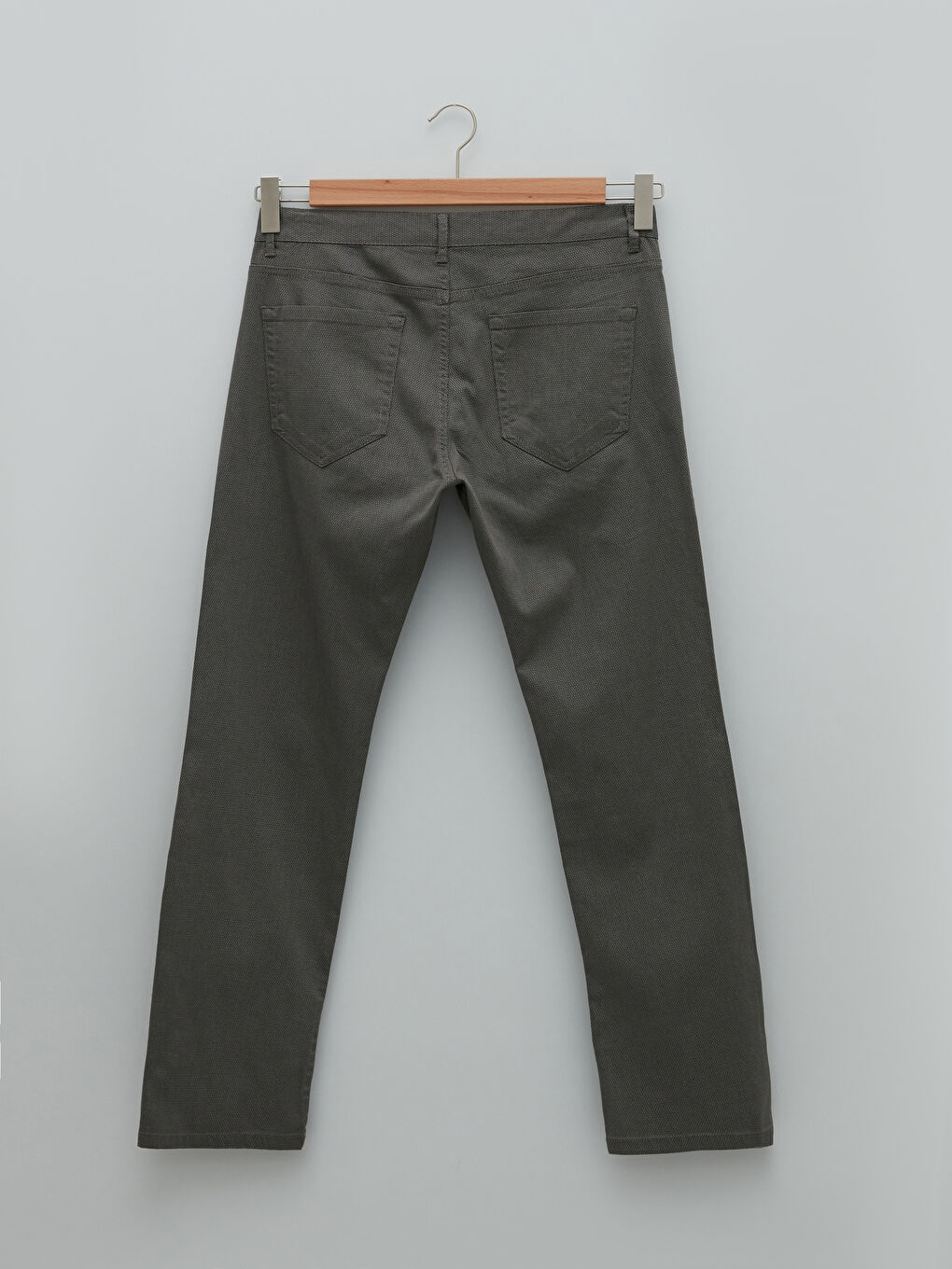 Regular Fit Textured Men's Trousers-7