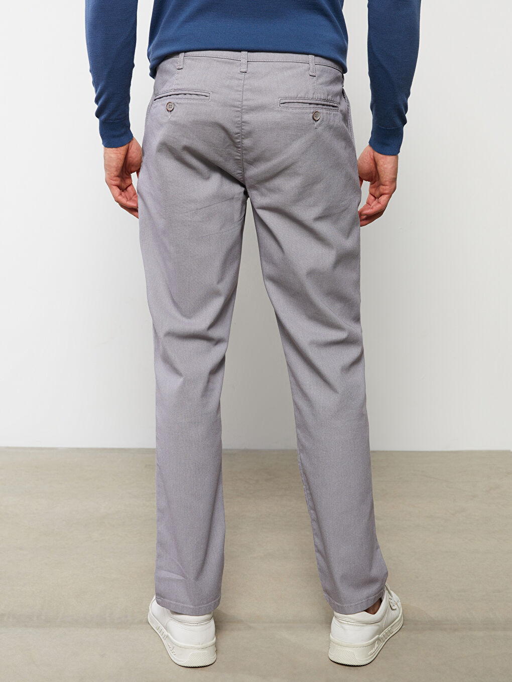 بنطلون رجالي بقصة رفيعة-4