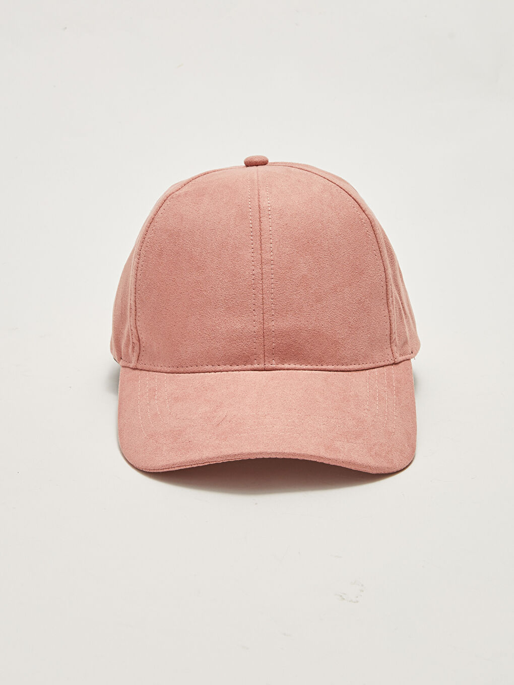 Pembe Erkek Düz Süet Kep Şapka-1