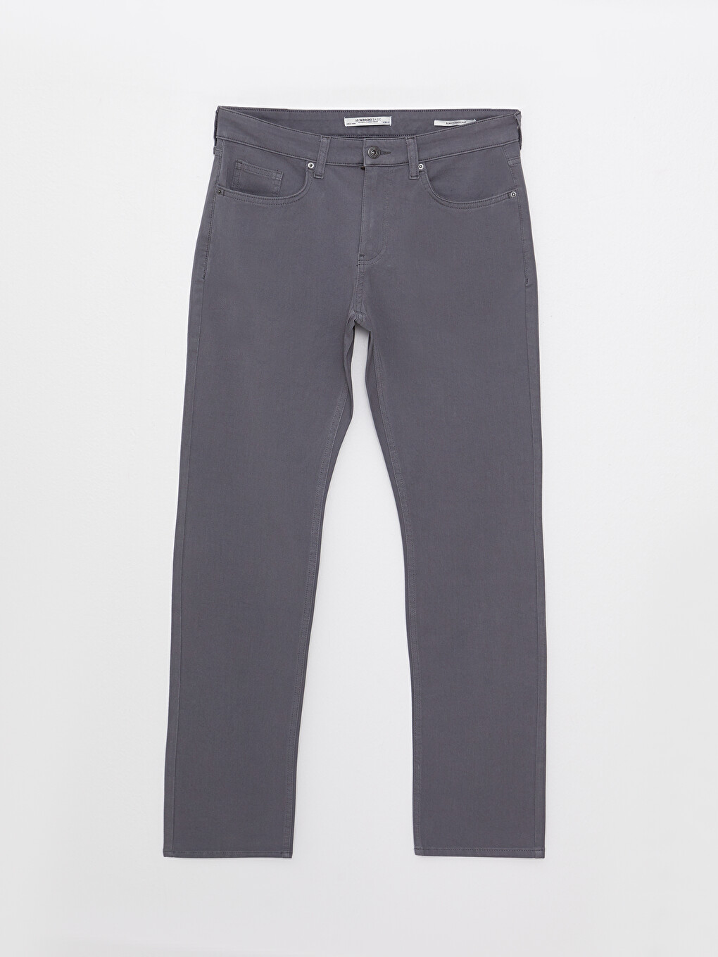 Slim Fit Gabardine Men's Chino Pants-5