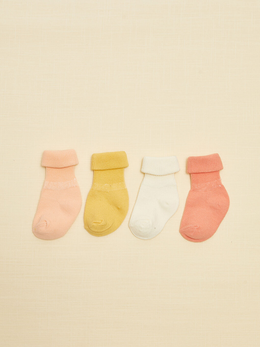 Basic Unisex Baby Socks 4 Pack-2