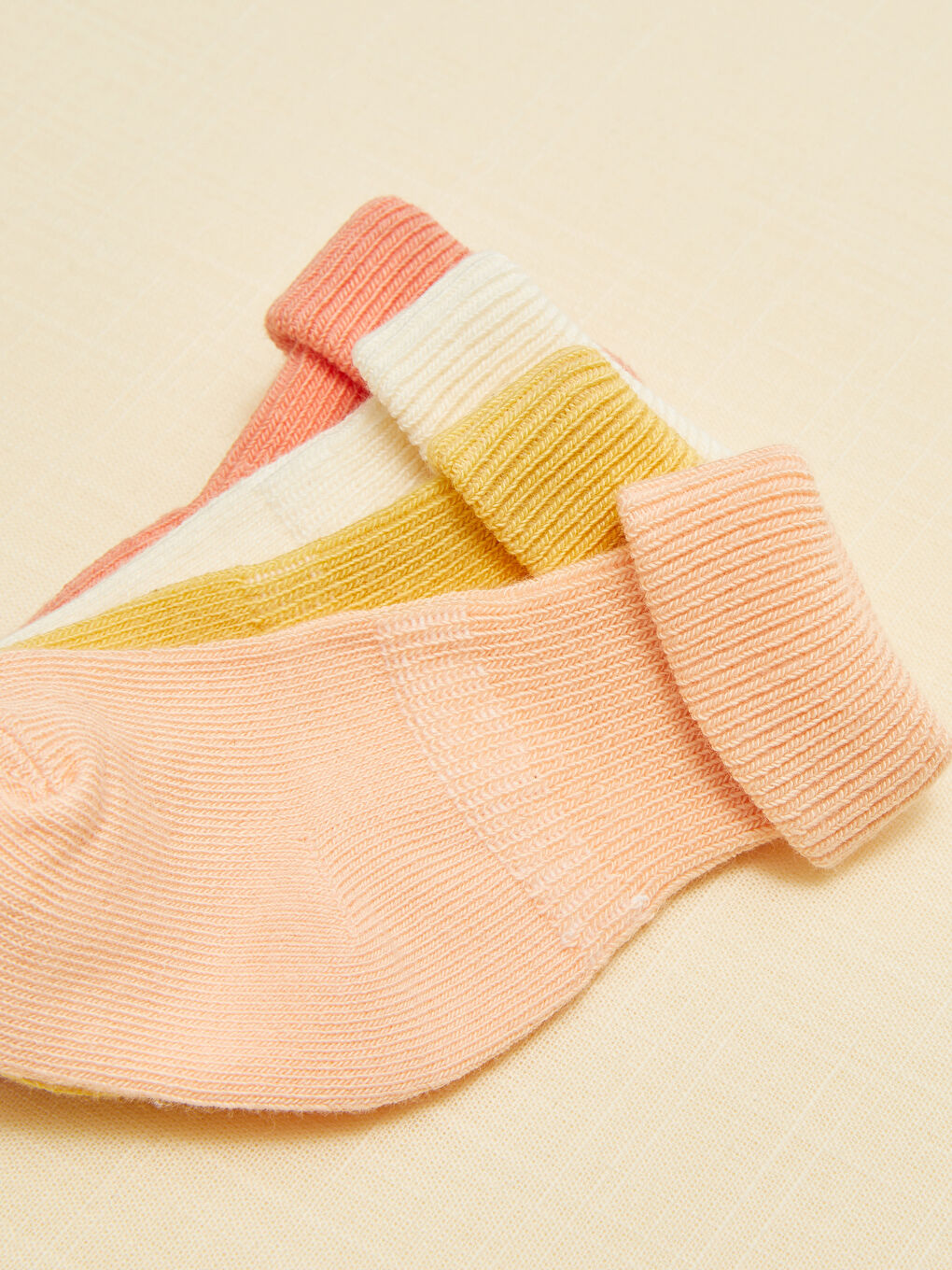 Basic Unisex Baby Socks 4 Pack-3