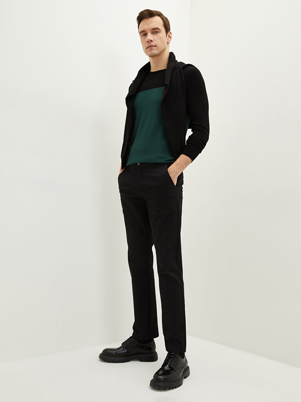 LCWAIKIKI Classic Chino-Hose für Herren in normaler Passform aus Gabardine -S20664Z8-CVL