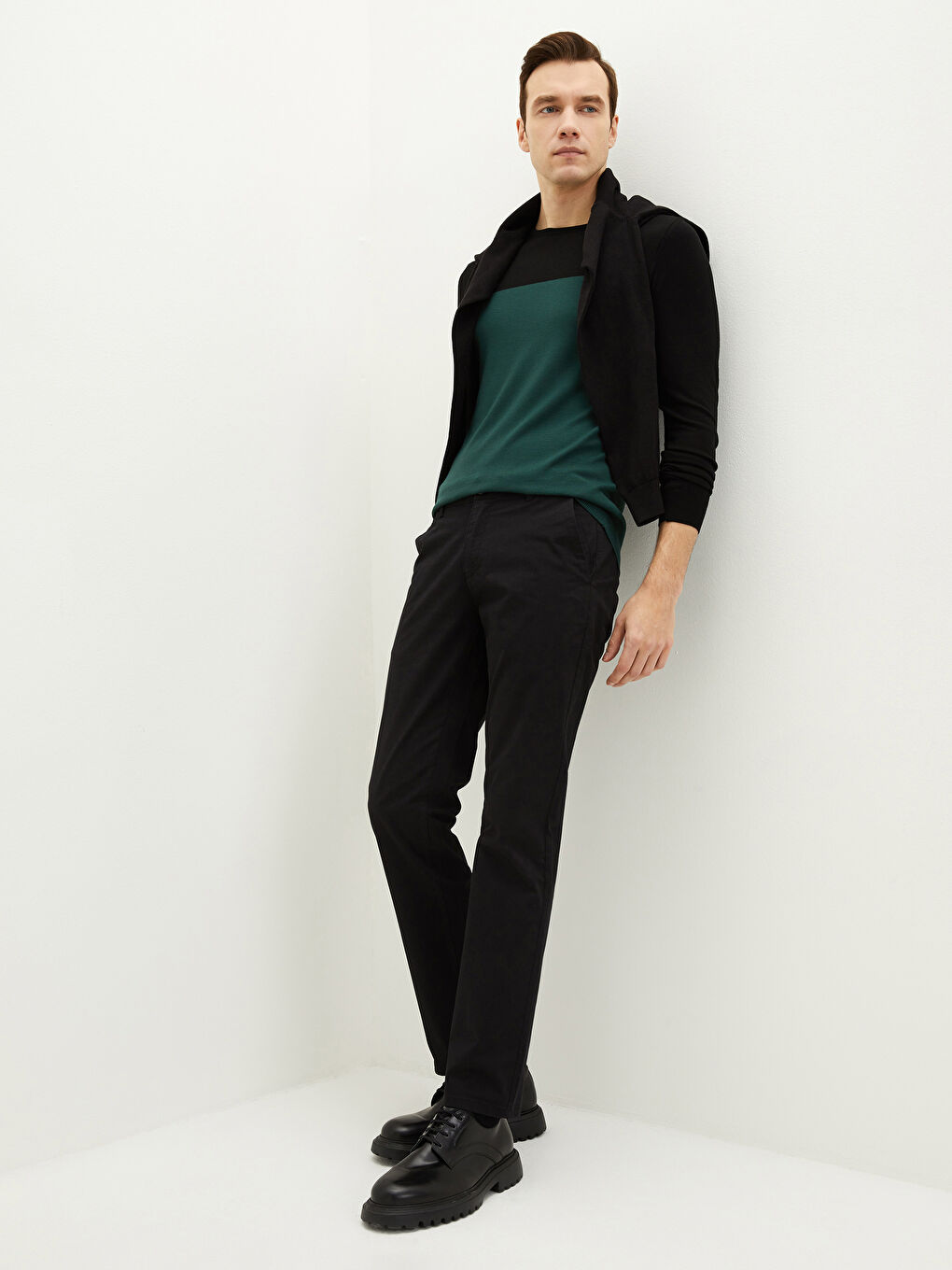 LCWAIKIKI Classic Chino-Hose für Herren in normaler Passform aus Gabardine -S20664Z8-CVL