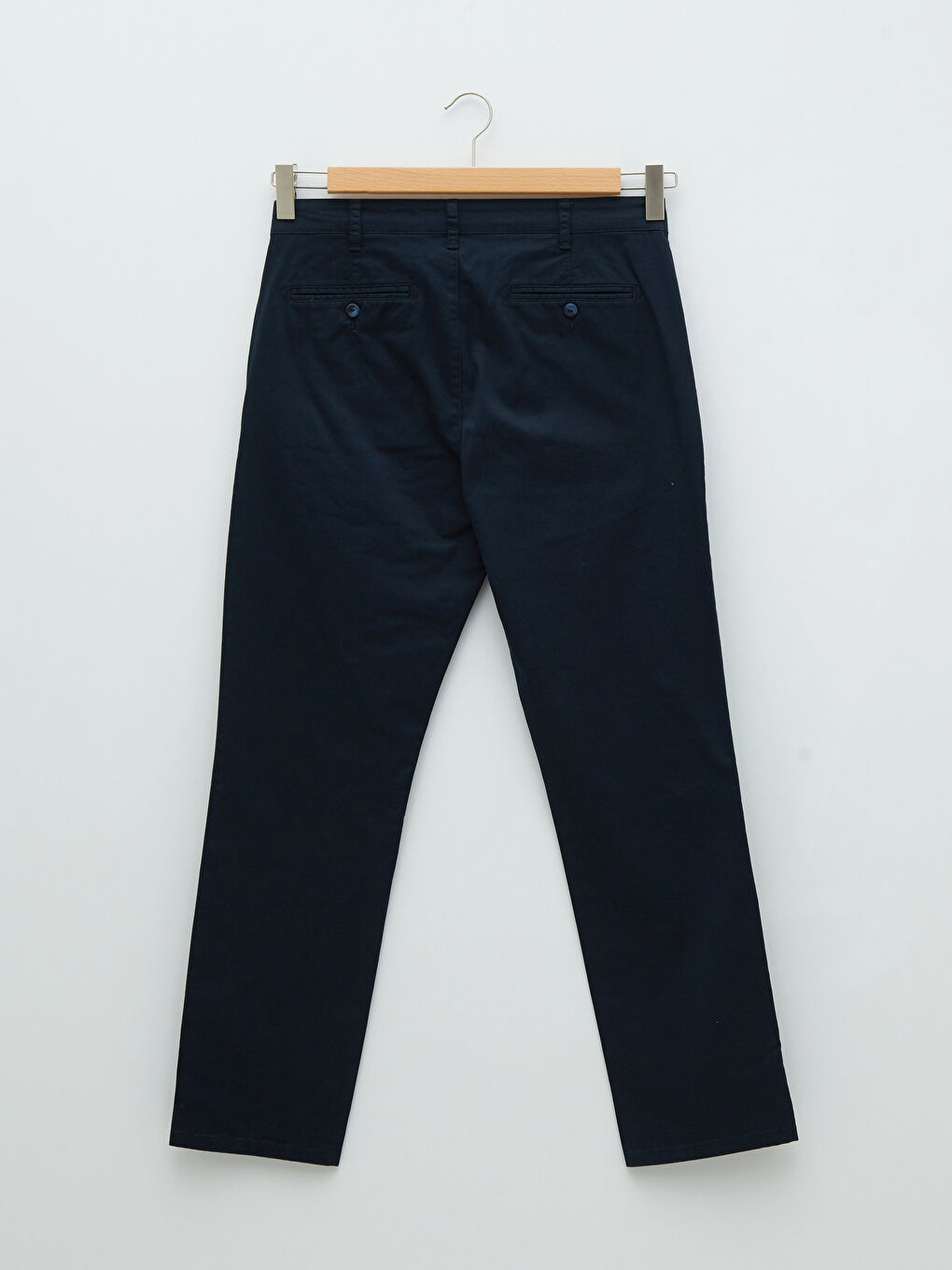 Мужские брюки чинос стандартной посадки из габардина -7