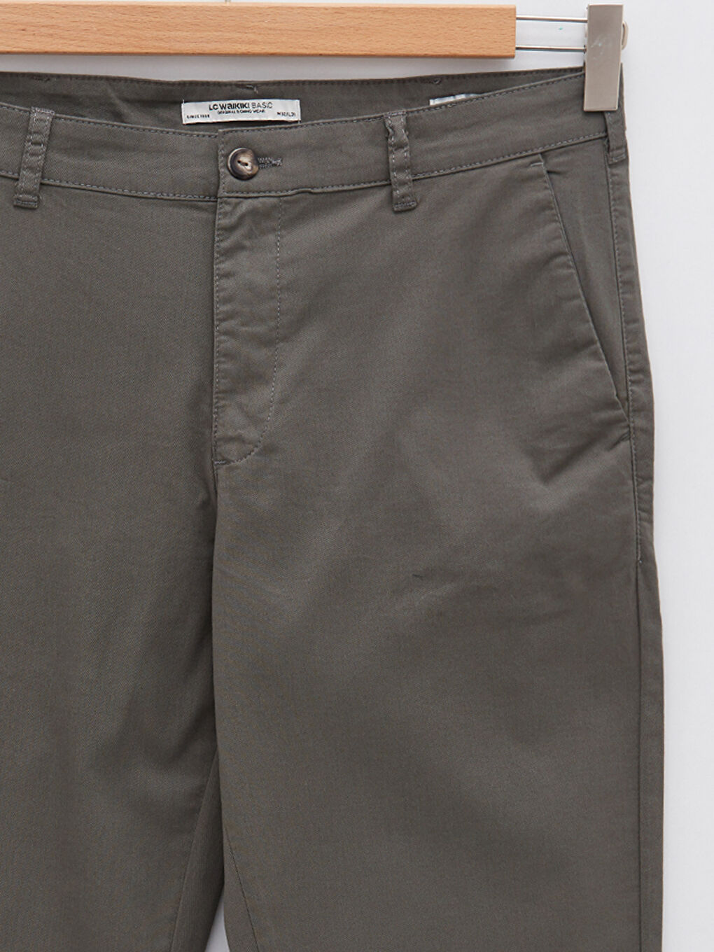 Normal Fit Gabardine Men's Chino Trousers-7