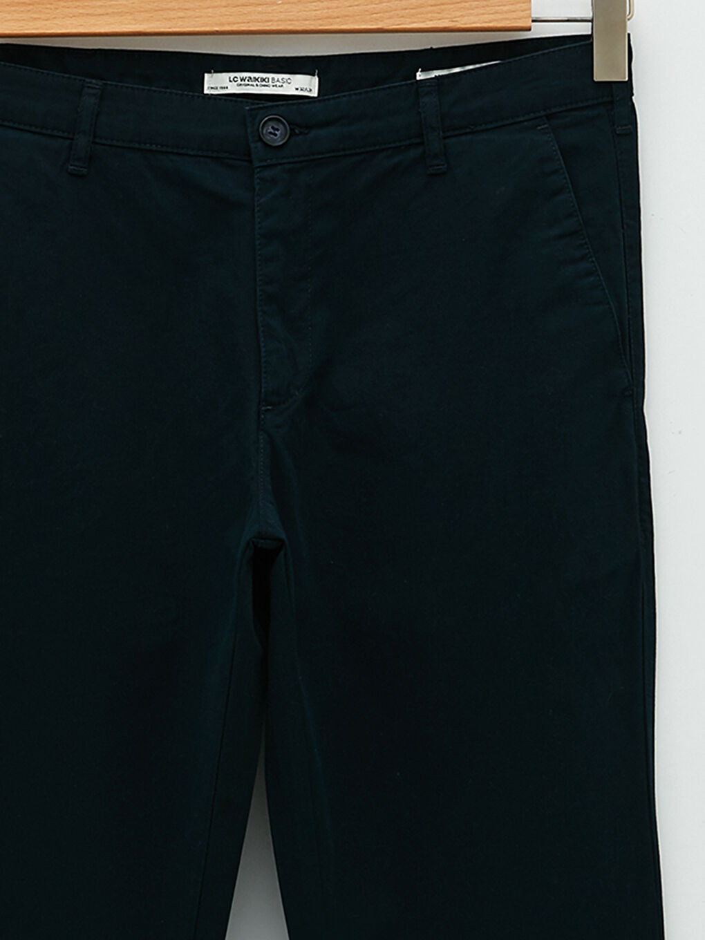 Pantaloni Chino pentru Bărbați cu Croială Largă-7