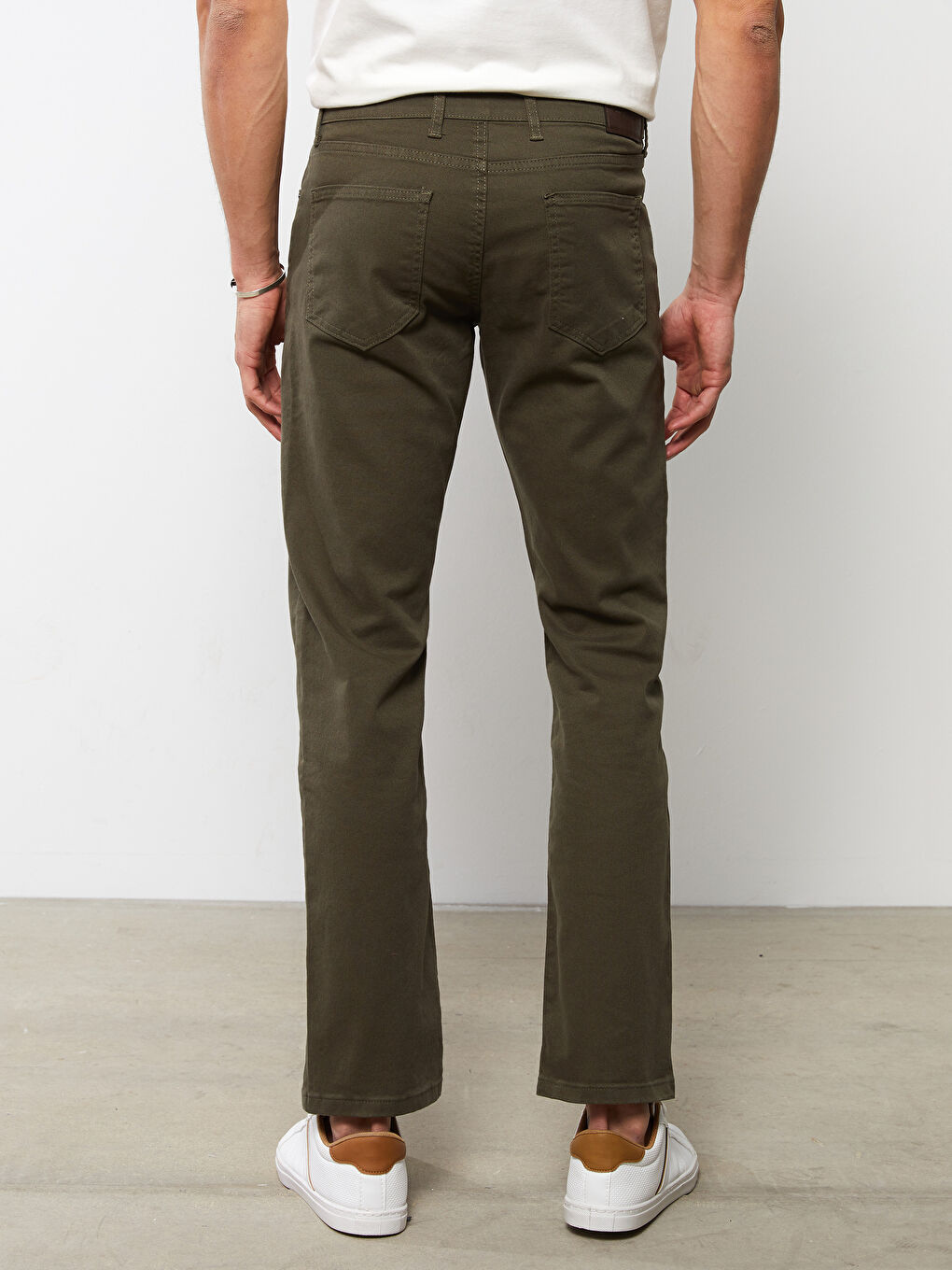 Standard Fit Men's Chino Trousers-5
