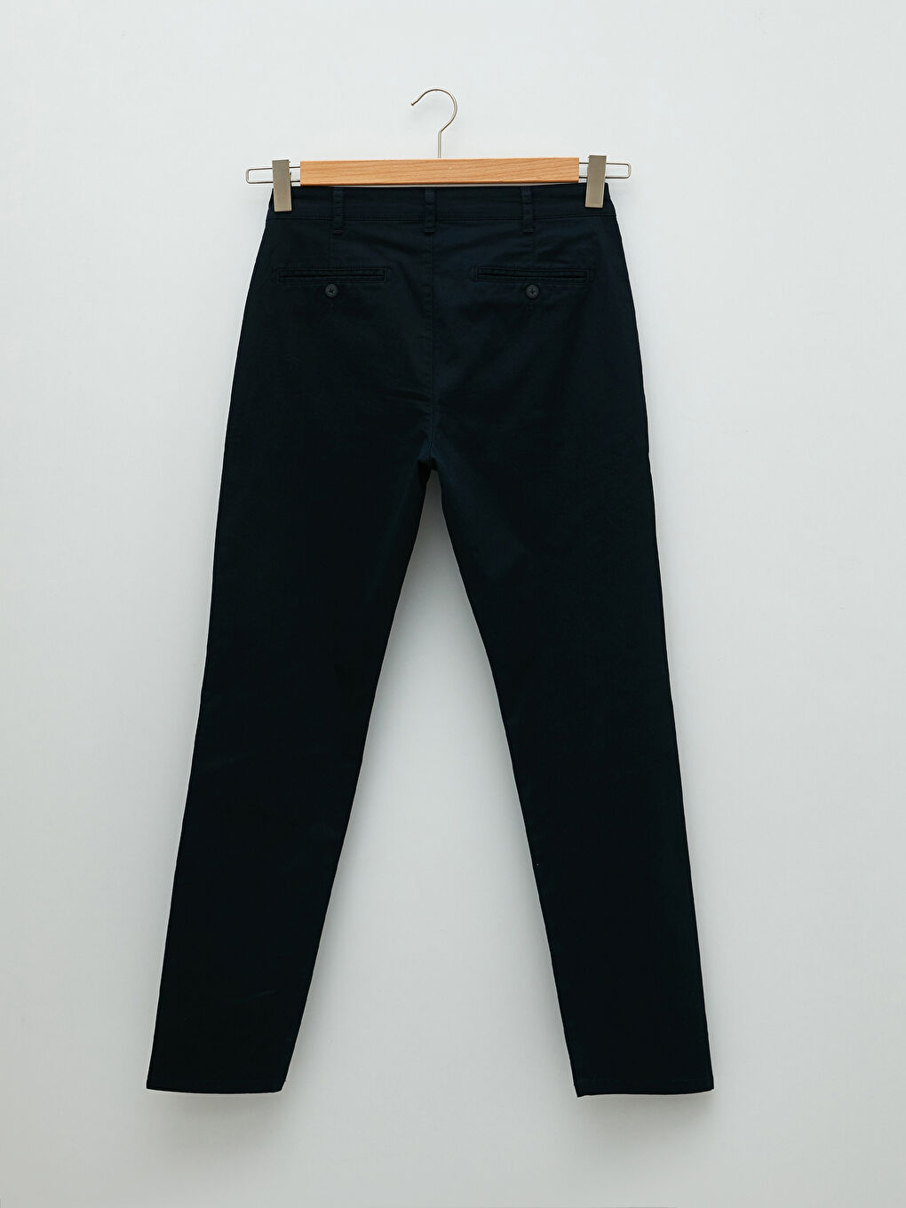 Ерлерге арналған тар пішімдегі саржа чино шалбар-6