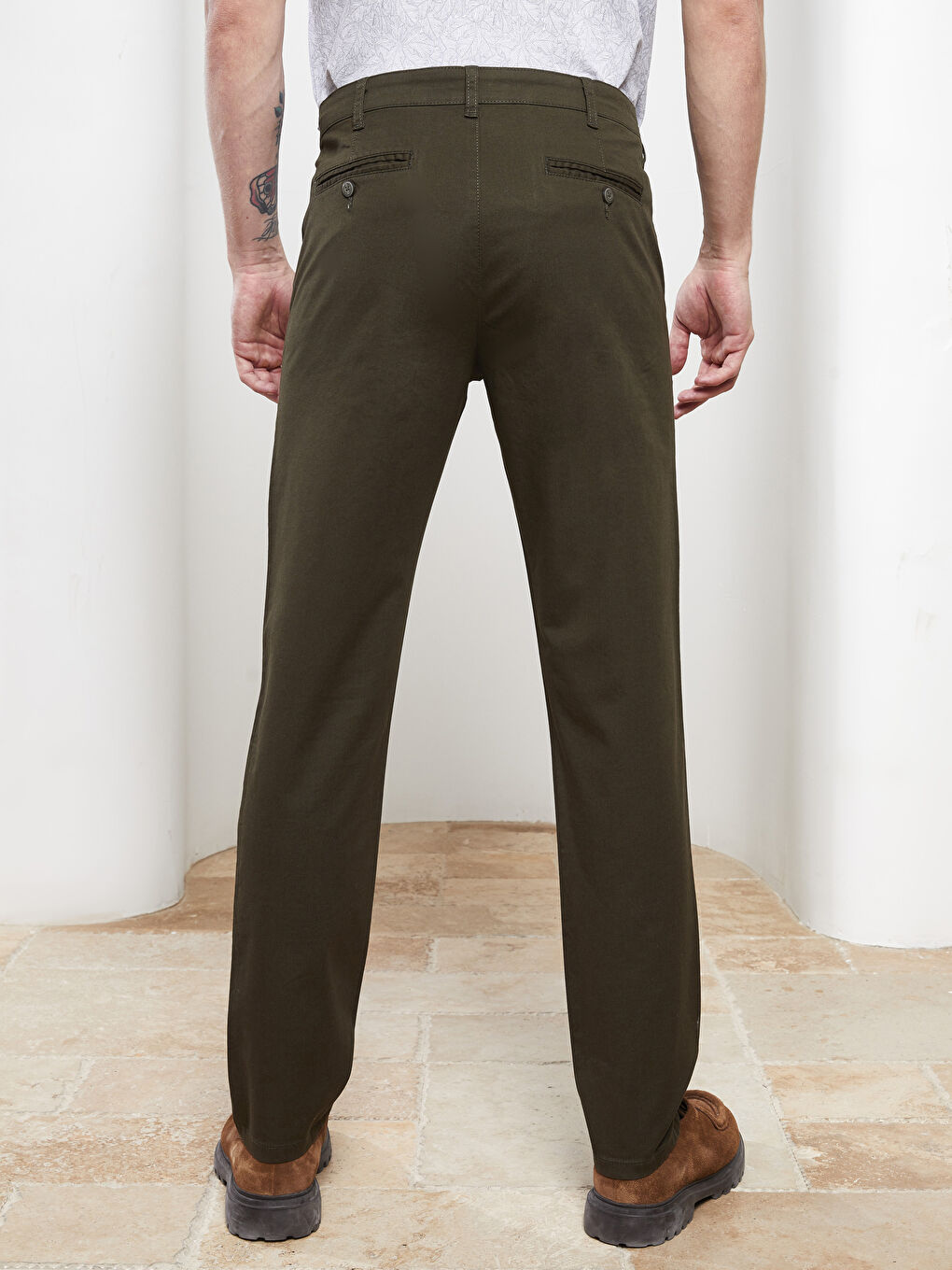 LCWAIKIKI Classic Schlanke Passform Gabardine Herren Chinohosen -S20670Z8-S2Q