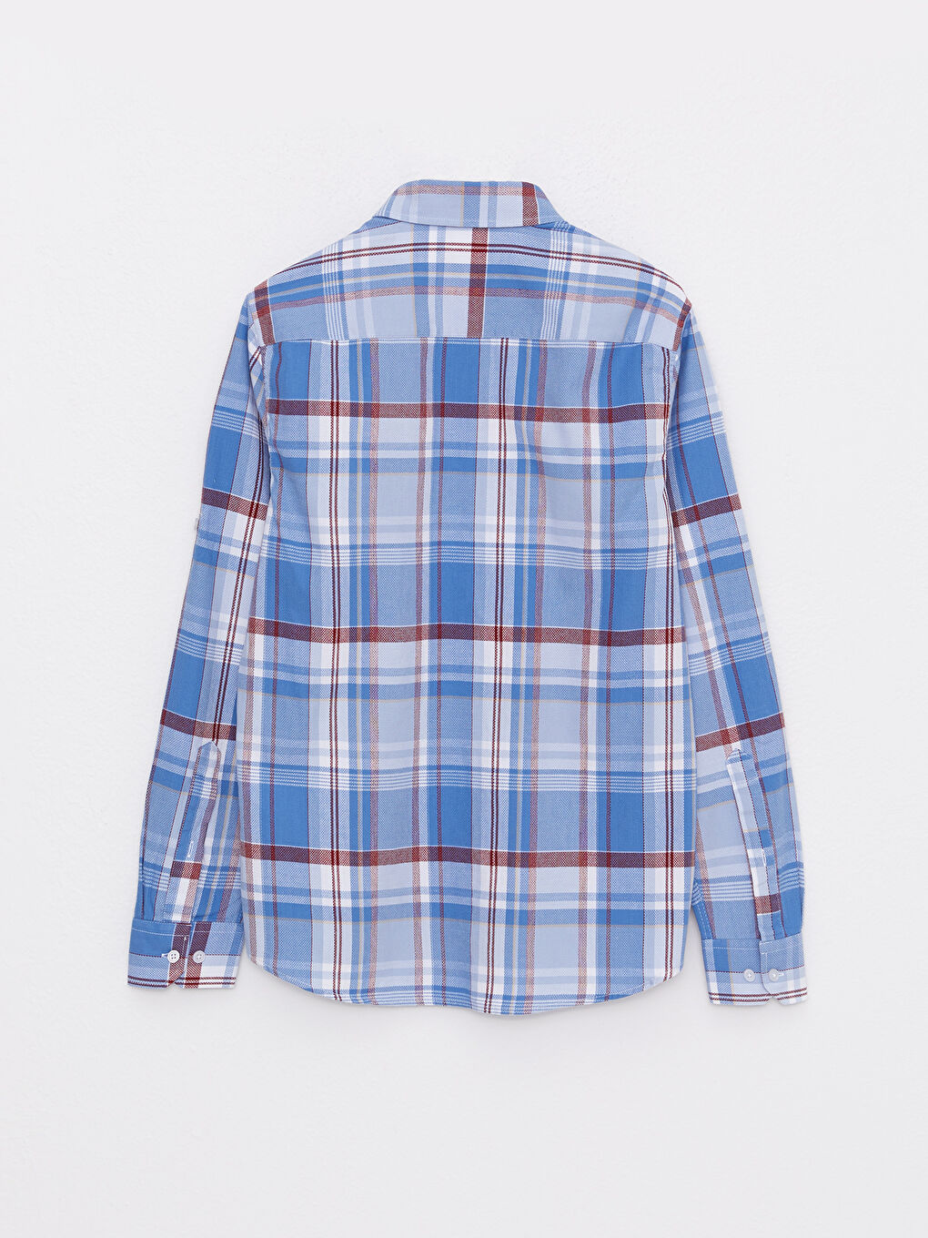 Ерлерге арналған тар пішім ұзын жең торлы жейде-6