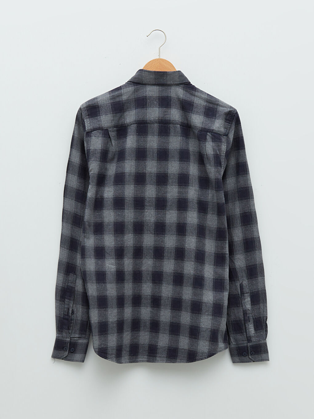 LCWAIKIKI Classic Regular Fit Long Sleeve Plaid Men's Shirt -S20688Z8-LN6