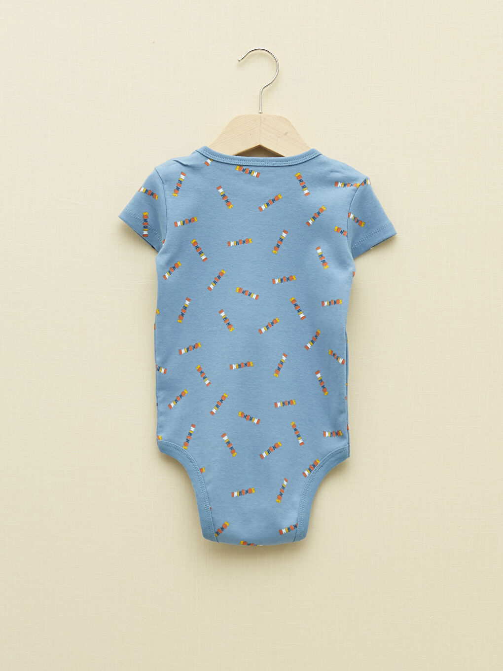 Боди с круглым вырезом и коротким рукавом для малышей мальчиков с заклепками, 2 упаковки-3