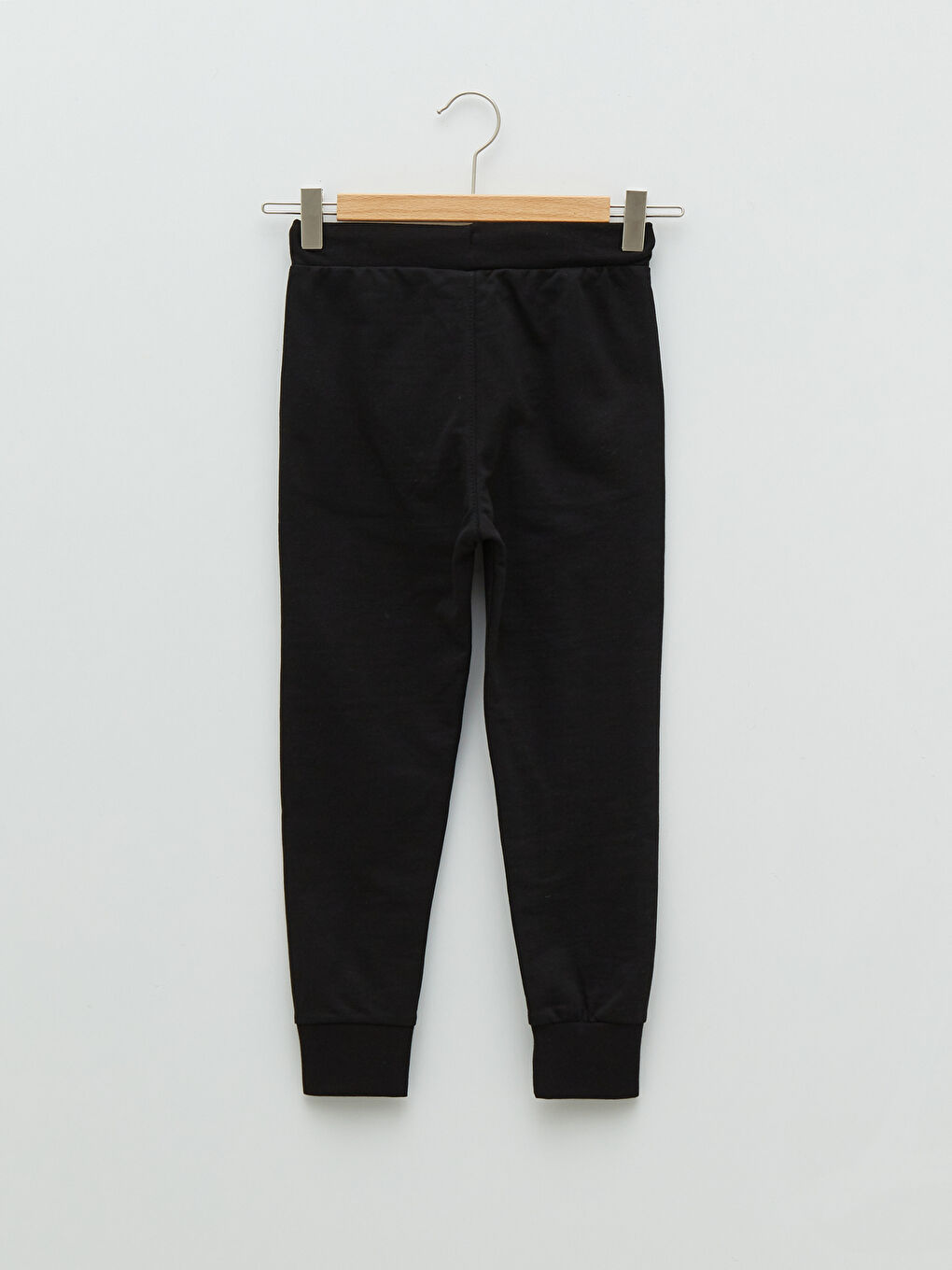 Siyah Beli Lastikli Erkek Çocuk Jogger Eşofman Altı-1