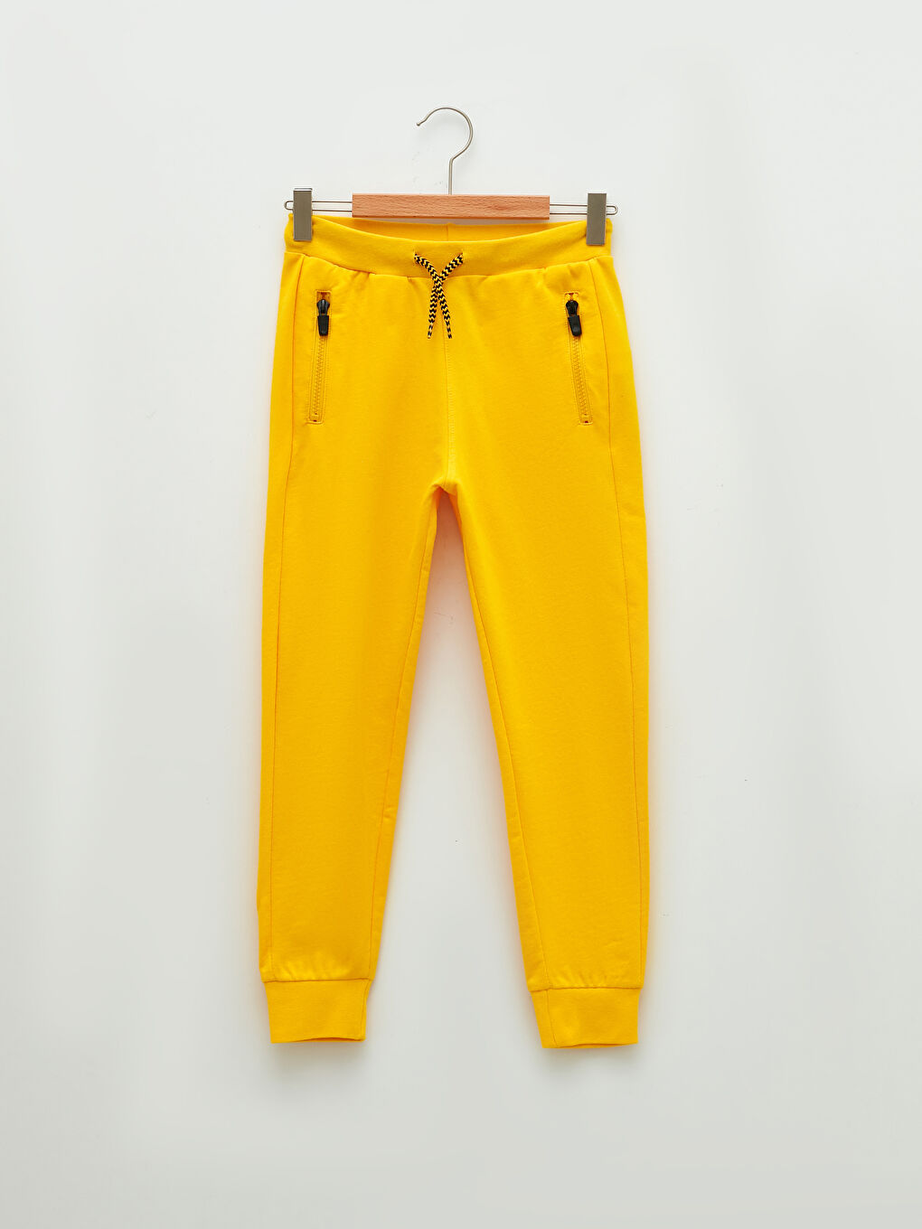 Sarı Beli Lastikli Basic Erkek Çocuk Jogger Eşofman Altı