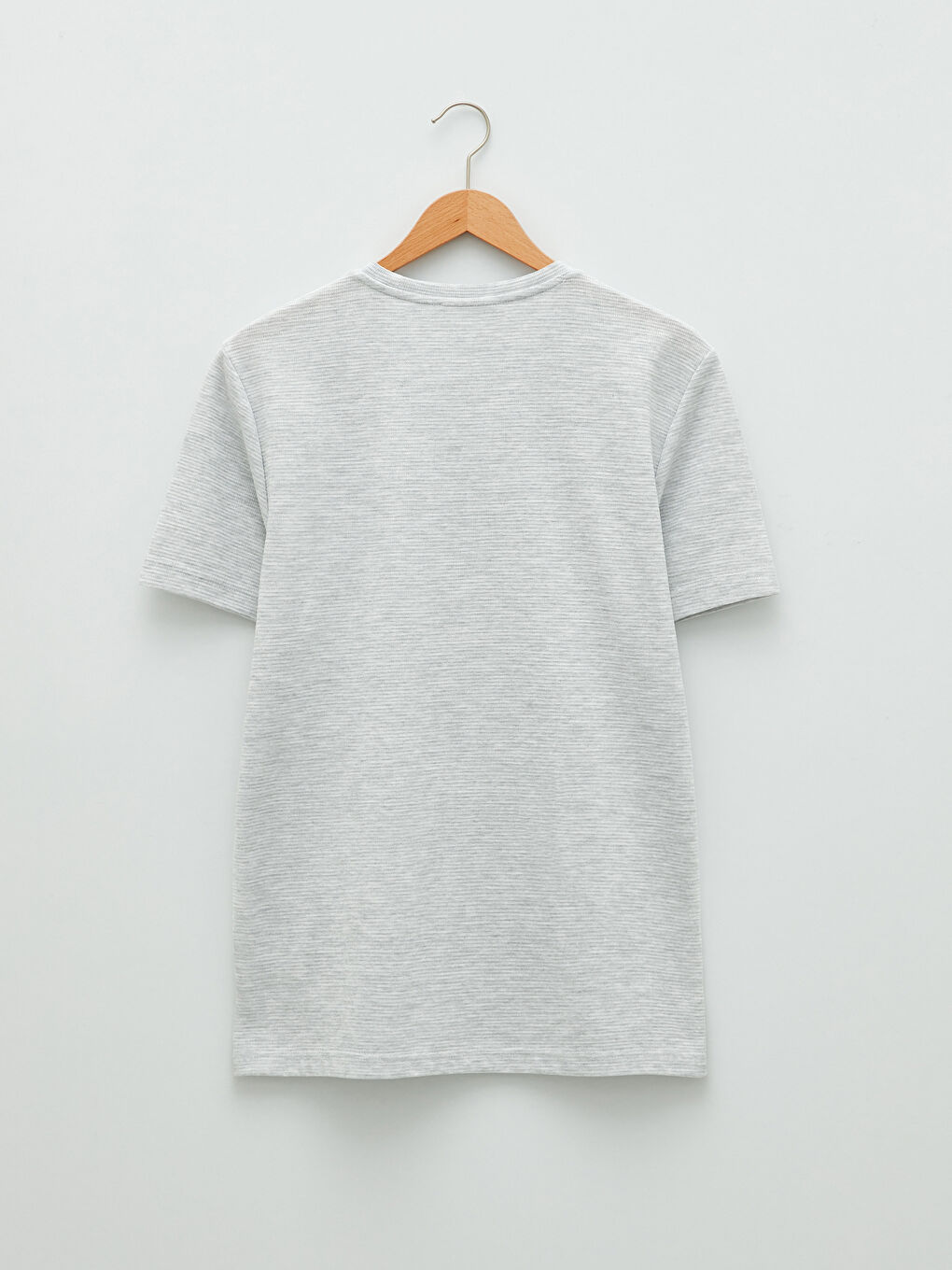 Футболка мужская из джерси с круглым вырезом-6