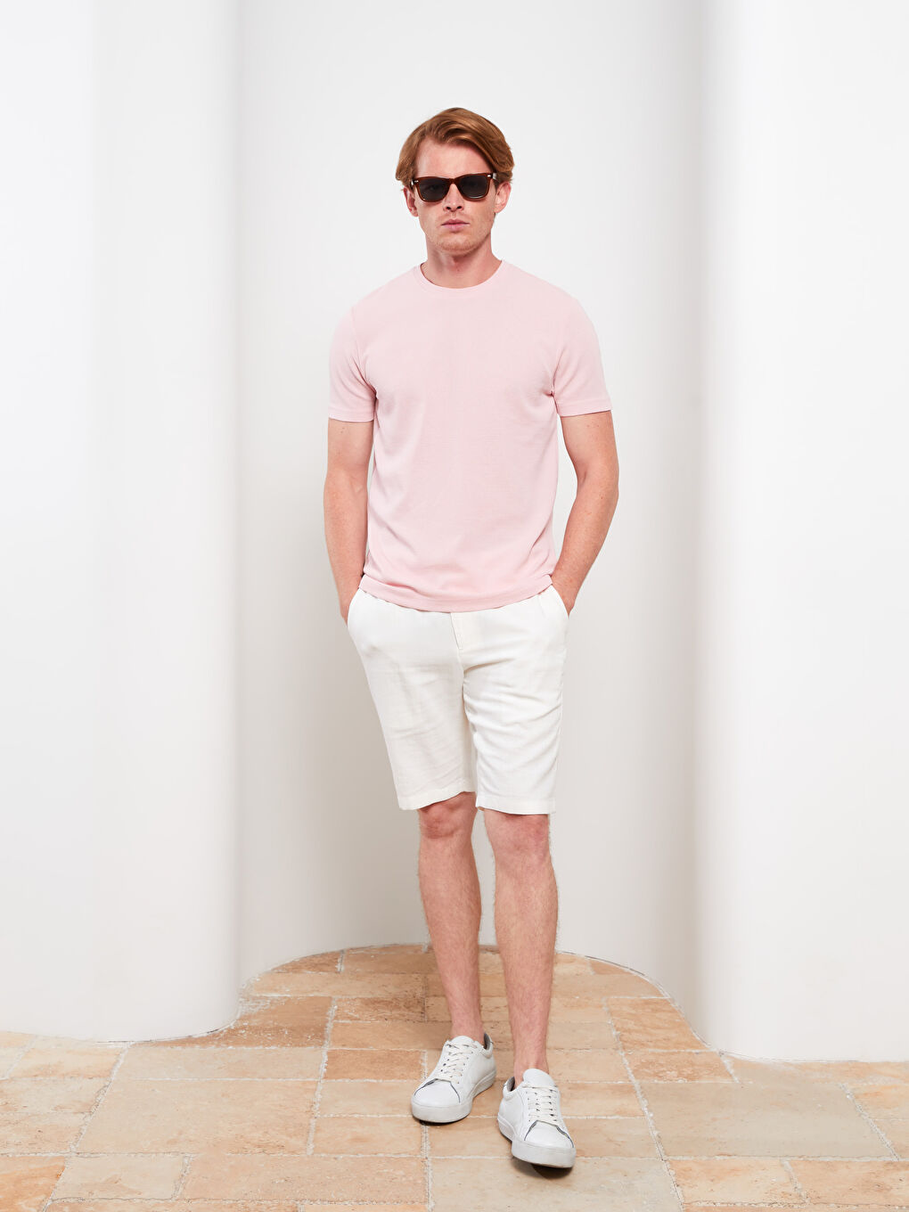 تيشيرت رجالي برقبة دائرية من قماش جيرسي-2