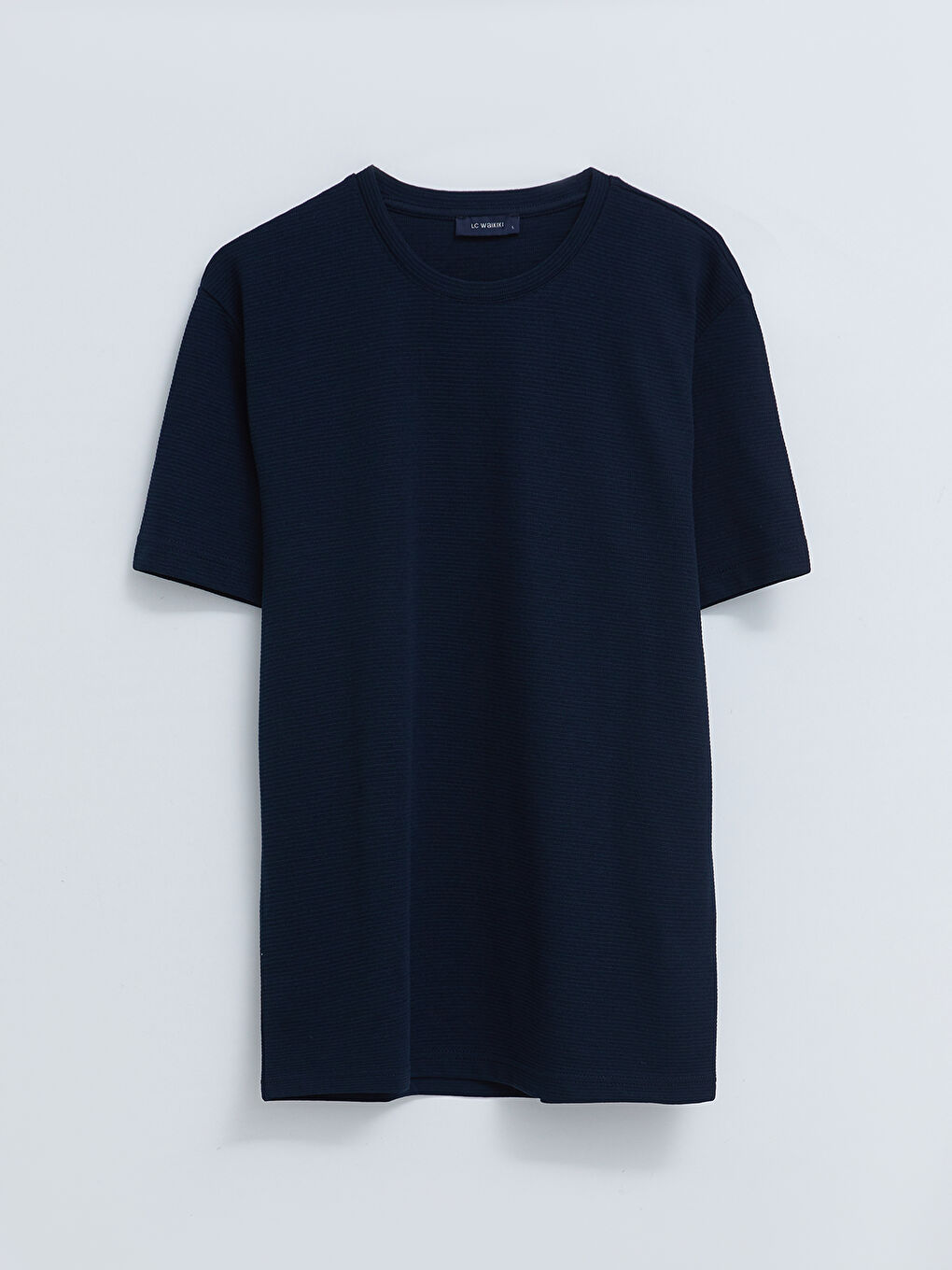 T-shirt pour Hommes en Jersey à Col Rond-5