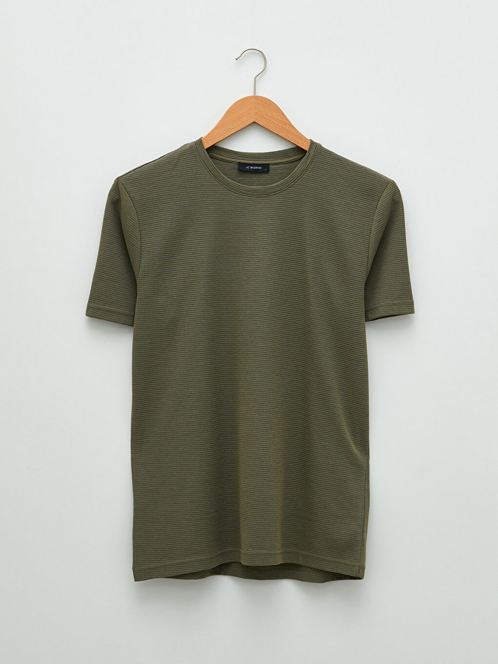 T-shirt pour Hommes en Jersey à Col Rond-5