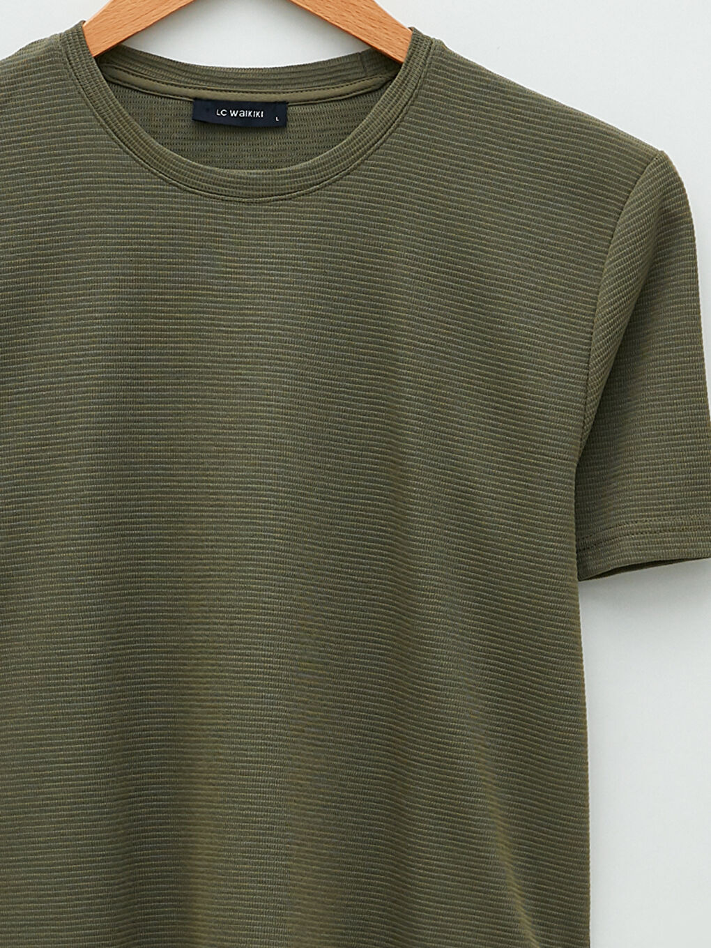 T-shirt pour Hommes en Jersey à Col Rond-7