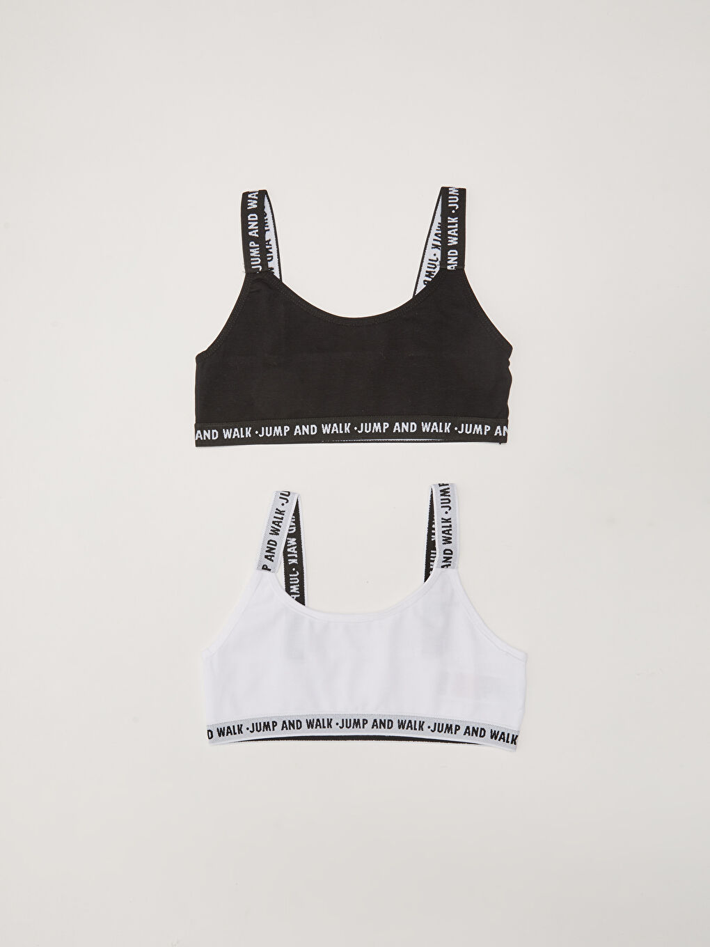 Bustieră Imprimată din Bumbac pentru Fete, Set de 2