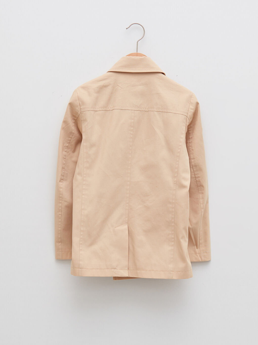 Shirt Collar Basic Long Sleeve Boys Trench Coat -S20777Z4-FFR