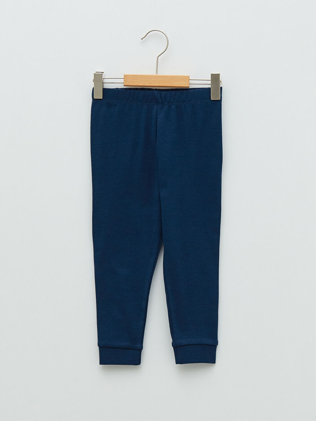 Beli Lastikli Pamuklu Erkek Bebek Pijama Alt 2'li-2