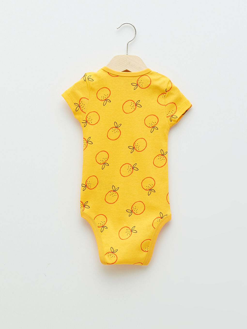 Боди с круглым вырезом и коротким рукавом с принтом для мальчика с заклепками, 2 упаковки-4