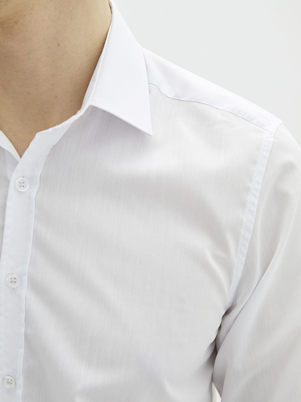 LCWAIKIKI Formal Slim Fit Long Sleeve Poplin Men's Shirt -S20810Z8-Q6K