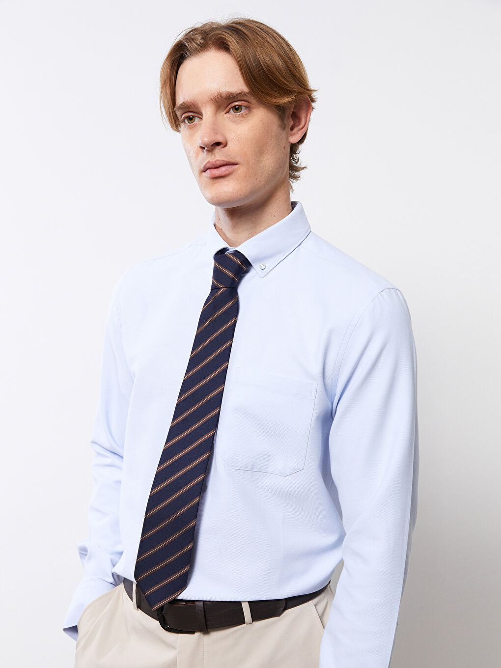 Regular Fit Long Sleeve Men's Shirt-1