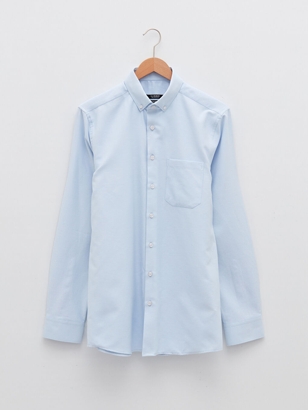 Regular Fit Long Sleeve Men's Shirt-5