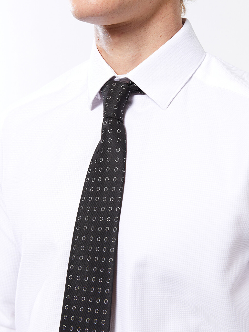 Slim Fit Long Sleeve Men's Shirt-2