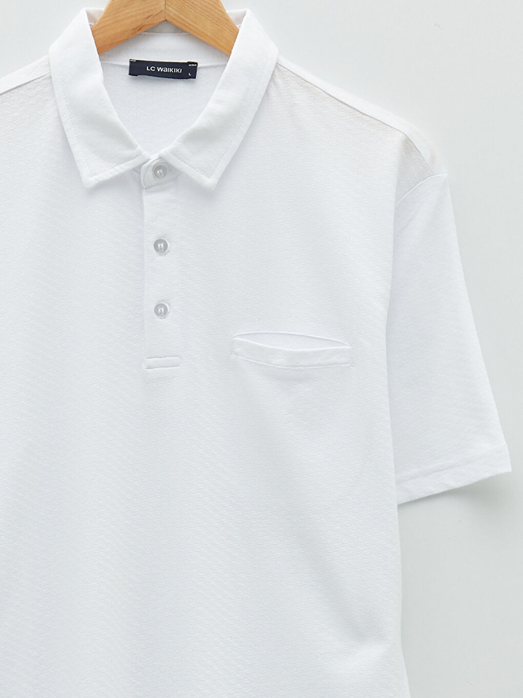 T-shirt homme col polo manches courtes-7