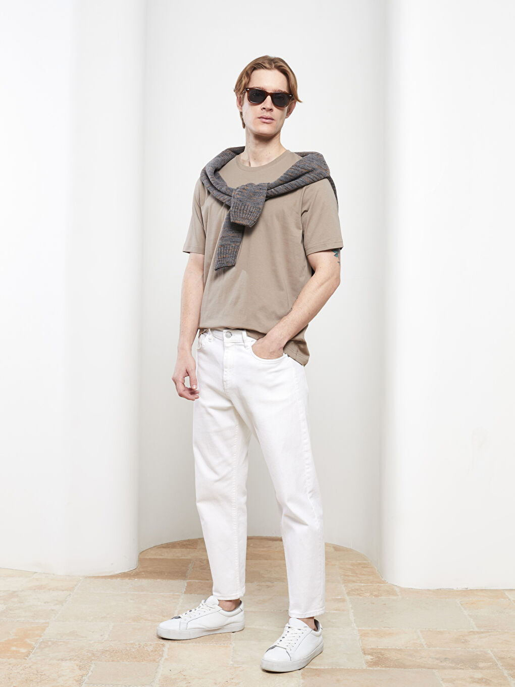 LCWAIKIKI Basic Crew Neck Jersey Men's T-Shirt -S20837Z8-GXJ