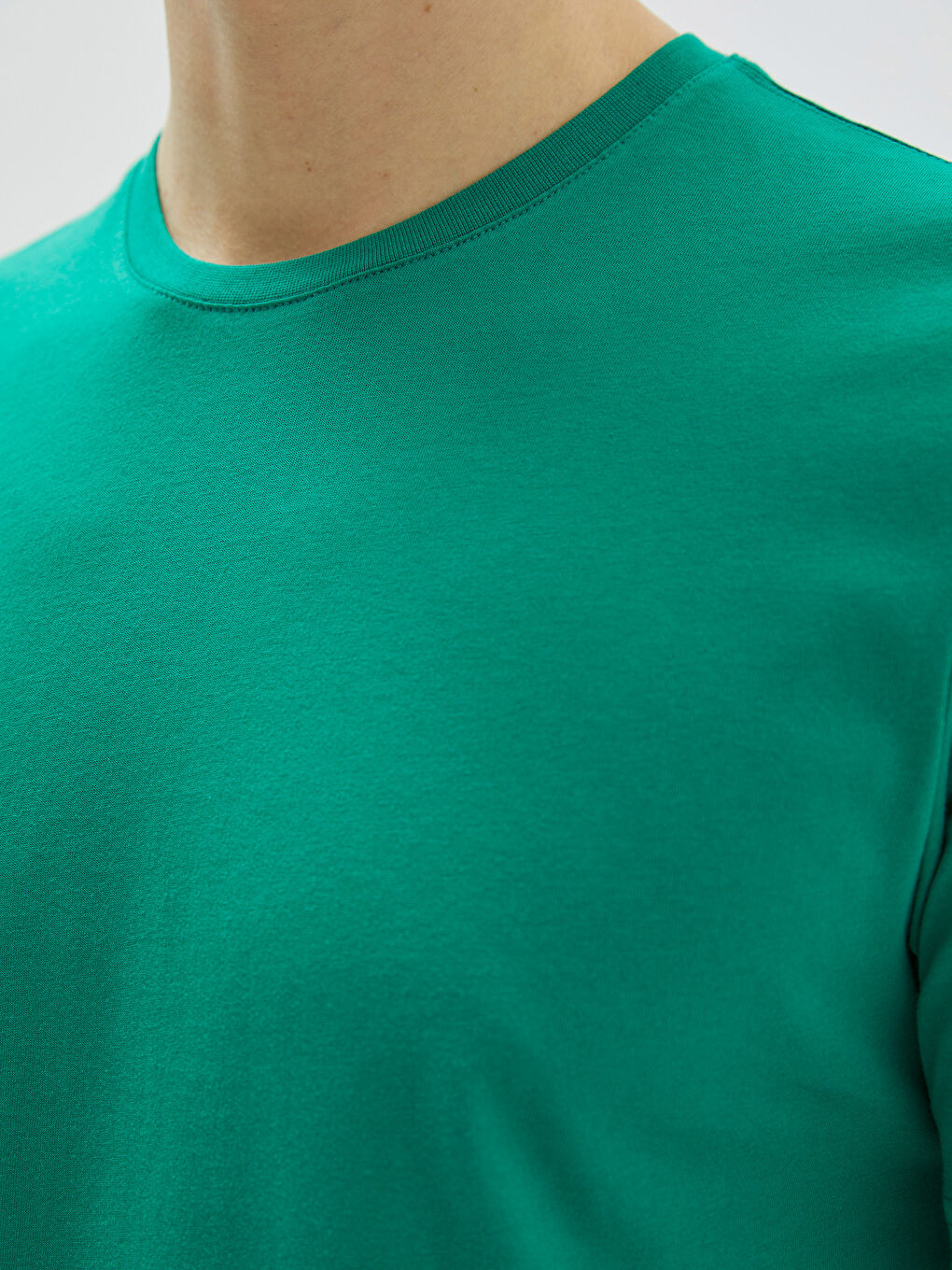 Crew Neck Jersey Men's T-Shirt-3