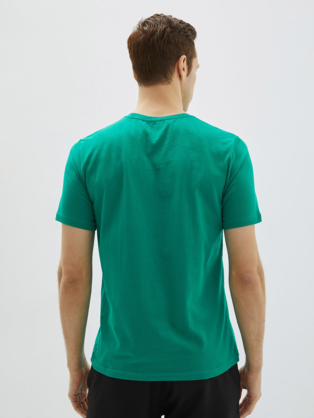 Crew Neck Jersey Men's T-Shirt-4