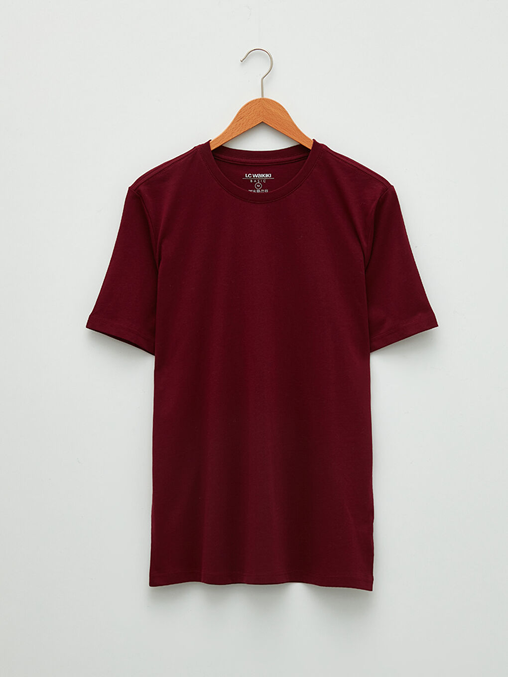 Футболка мужская из джерси с круглым вырезом-5