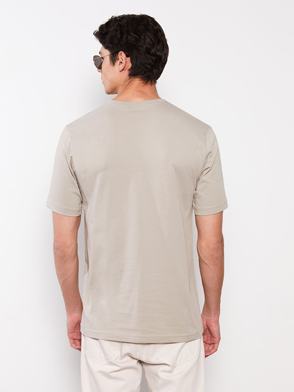 LCWAIKIKI Basic Crew Neck Jersey Men's T-Shirt -S20837Z8-MVK