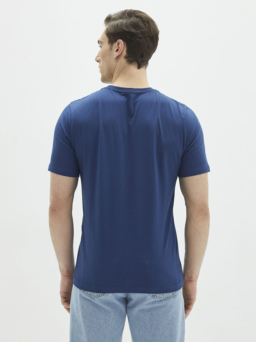 Crew Neck Jersey Men's T-Shirt-4