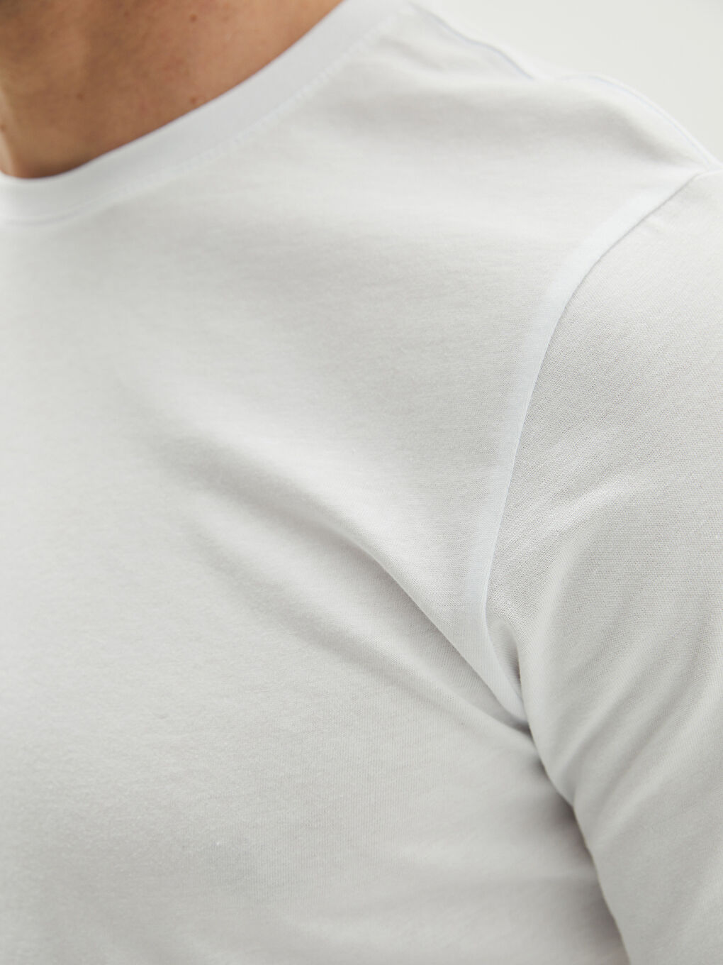 Crew Neck Jersey Men's T-Shirt-3