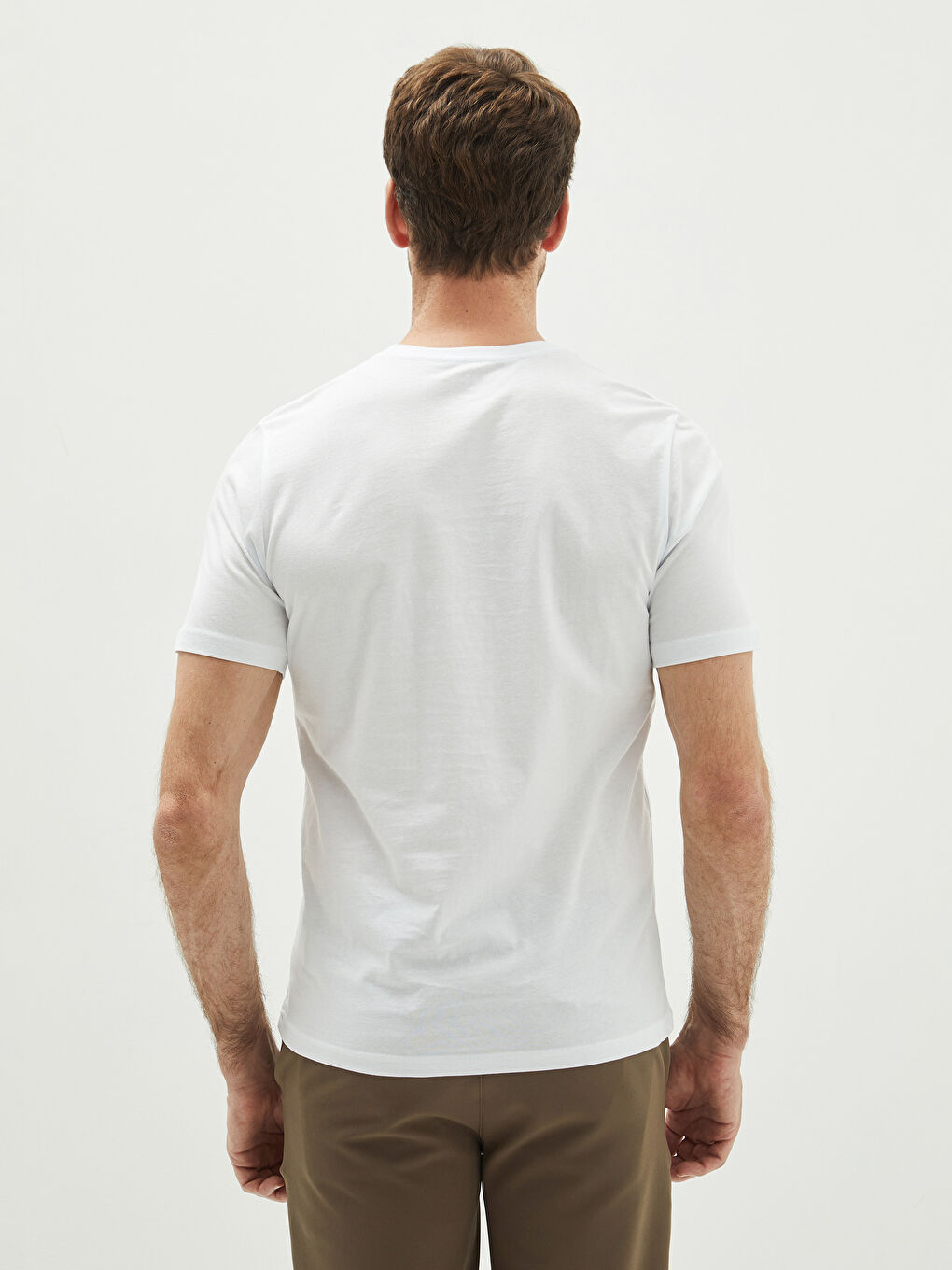 Crew Neck Jersey Men's T-Shirt-4