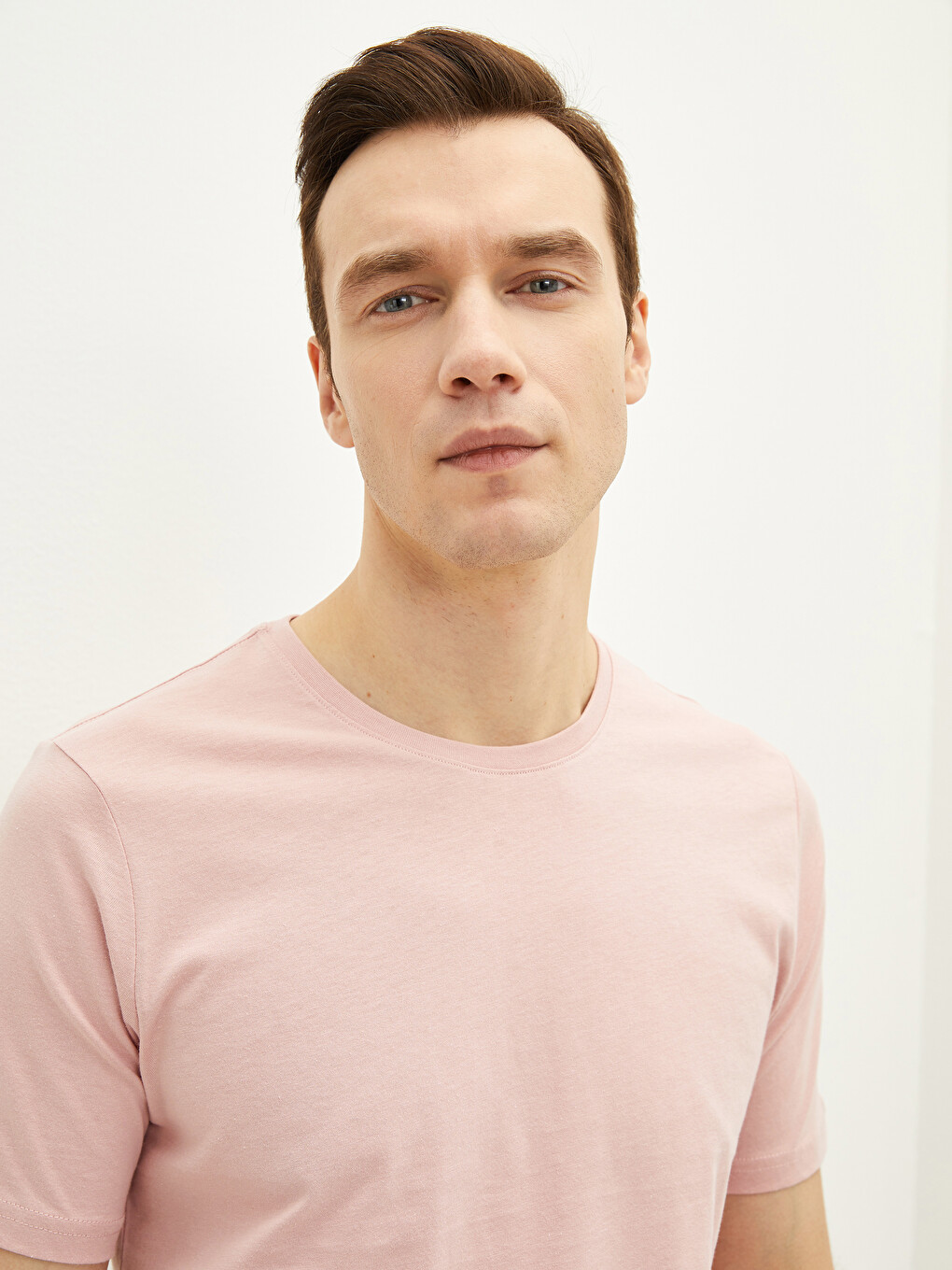 Crew Neck Jersey Men's T-shirt-3