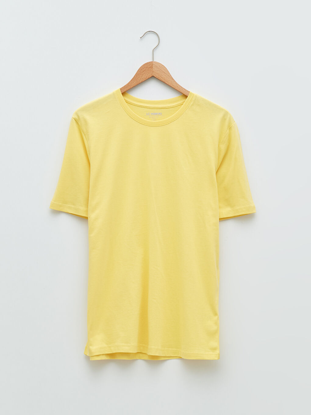 تيشيرت رجالي بياقة دائرية قماش جيرسي-5