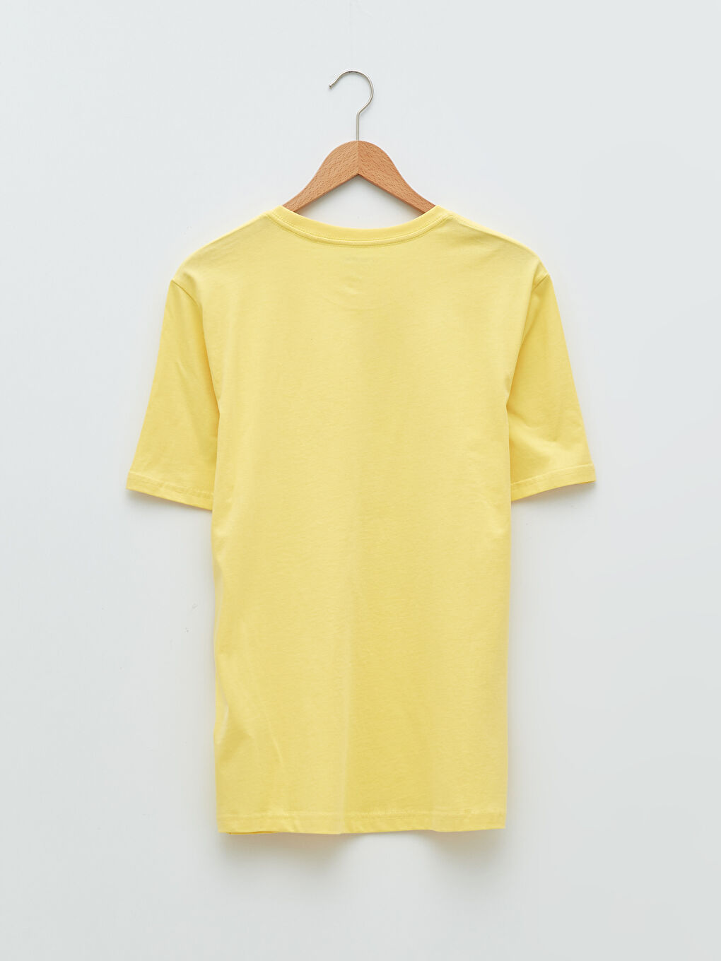 تيشيرت رجالي بياقة دائرية قماش جيرسي-6