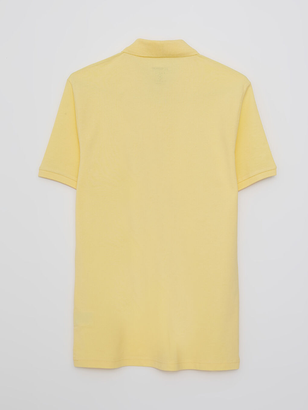 T-shirt en piqué à manches courtes et col polo pour homme-6