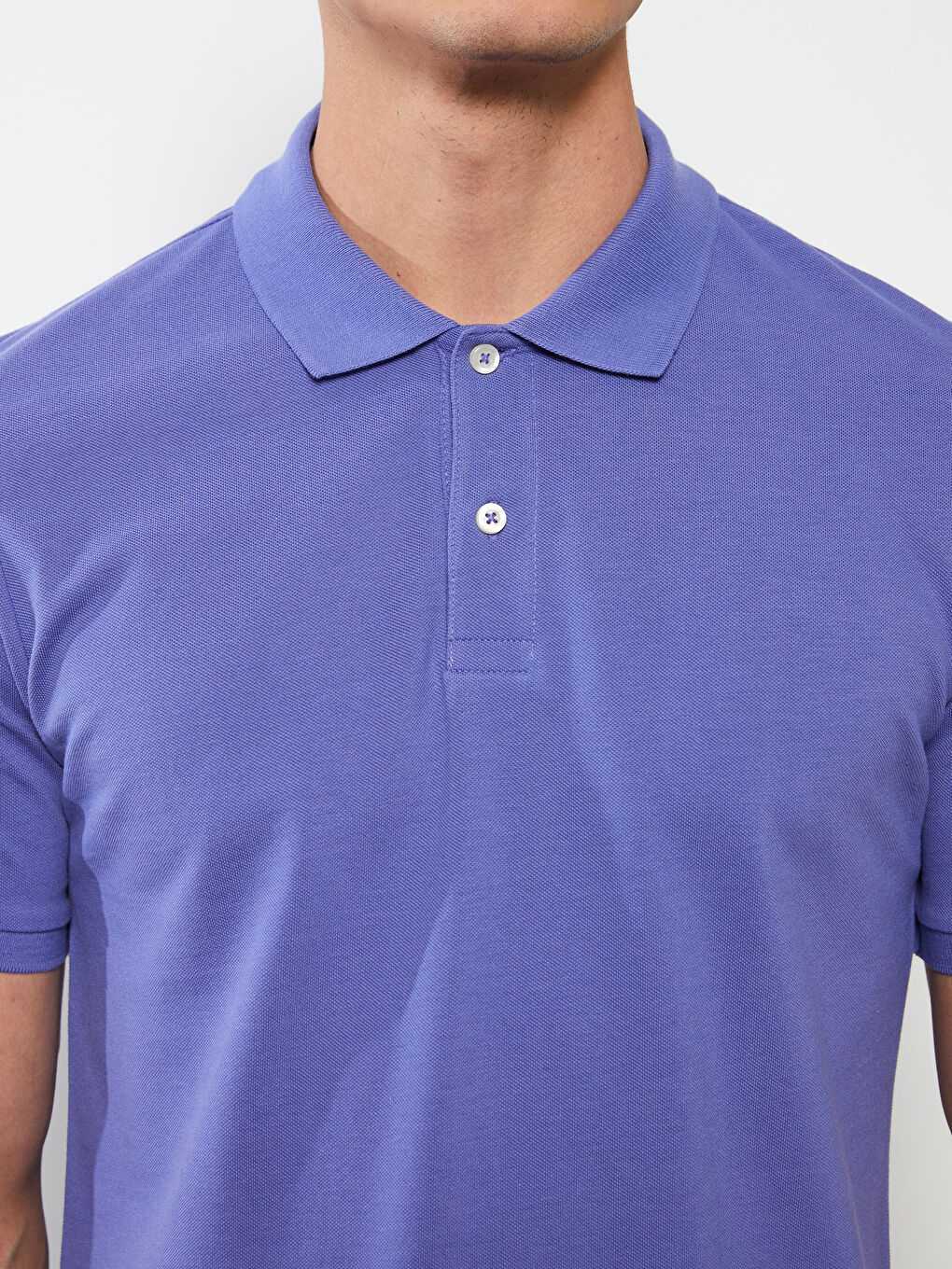 LCWAIKIKI Classic Polo Neck Short Sleeve Pique Men's T-Shirt -S20841Z8-SN9